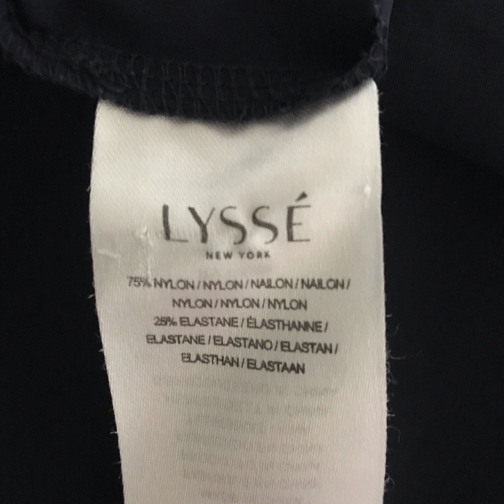 Lysse Women's Tunic Top Shirt Dress Medium Nylon Button Up Minimalist Schiffer - Picture 9 of 14